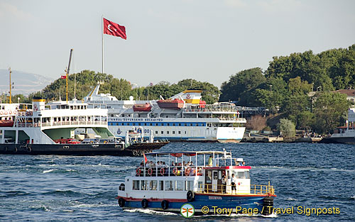 The Waterfront and Galata Bridge, Istanbul, Turkey