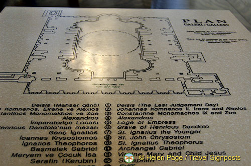 Hagia Sophia floor plan