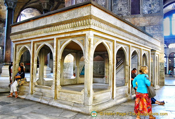 Muezzin's Loge - A muezzin is the person who gives the call to prayer in a mosque