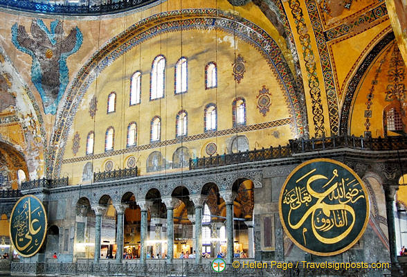 Inside Hagia Sophia