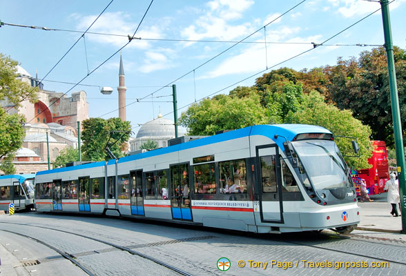 Istanbul's impressive tramway