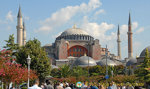 View of Hagia Sophia