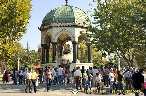 Fountain commemorating the visit of Kaiser Wilhelm II in 1898