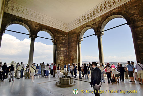 Topkapi Palace viewing gallery