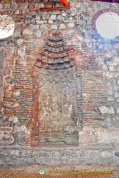 Prayer niche of the mosque