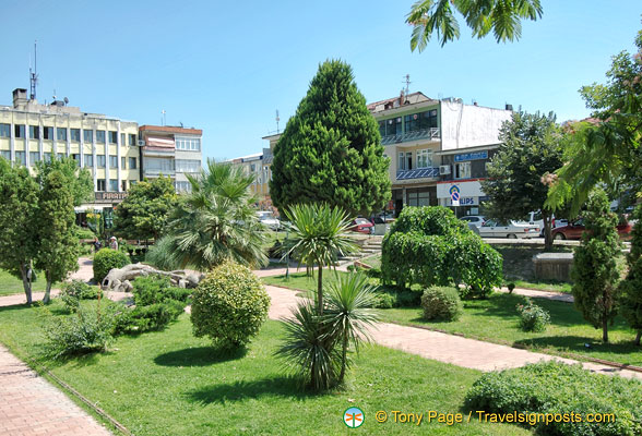 The park next to Ayasofya