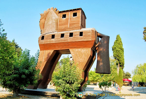 Troy's Trojan Horse