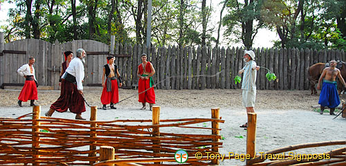 Cossack Horse Show, Khortisa