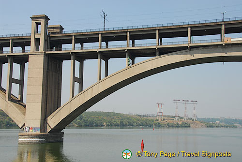 Zaporozhye dam and lock