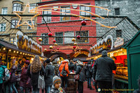 Food stalls in Innsbruck Altstadt