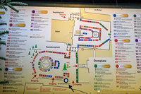 Map of the Salzburg Christkindlmarkt