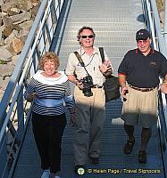 Jackie, Tony & Mike, triumphant after a day's adventure