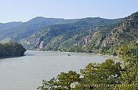 View of Danube river