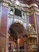 "..in whose splendour the glory of the cross is clear"
[Abbey Church - Melk Benedictine Abbey - Austria]