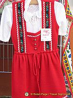 Austrian folk costume - Melk shopping