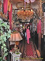 A most decorated hallway of the Marchfelderhof Restaurant 