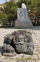 Monument against war and facism