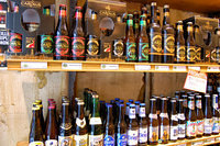 A beer shop in the Galeries Royale Saint-Hubert