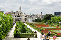 Mont des Arts garden