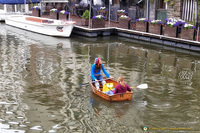 Boating on the River Leie