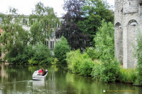 Castle of the Counts moat