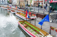 Ghent boat trips from the Korenlei jetty