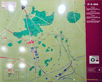 Position of battle at Mont-Saint-Jean