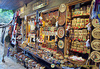 Souvenir shop in Nessebar village