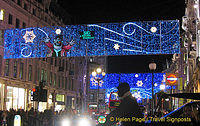 London Christmas lights