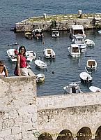 Me, doing the Dubrovnik City Wall Walk