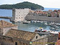 View towards St John's Fort