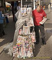 Magazine vendor