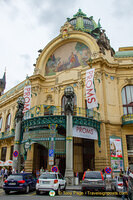 Municipal House entrance