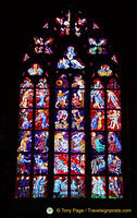 St Vitus Cathedral - Stained-glass window