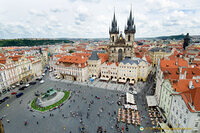 Prague Old Town Hall Tower Views