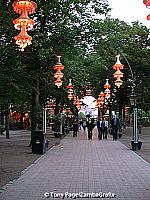 Tivoli Gardens was founded by Georg Carstensen (1812-57)
[Tivoli Gardens, Copenhagen]