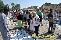 Nubian traders selling their crafts.

[Aswan - Egypt]