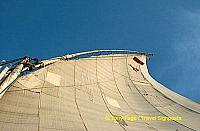 Sail of a felucca.

[Aswan - Nile River -Egypt]