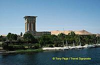 Views along the river.Aswan - Nile River - Egypt