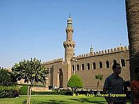 The fortified complex serves as a museum of Islamic architecture
[The Citadel and Mohammed Ali Mosque - Cairo]