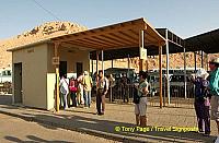 Our guide Mohammed buying our entry tickets.
[Valley of the Kings - Egypt]
