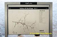 Site map showing location of the various tombs.
[Valley of the Kings - Egypt]
