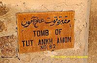 Tomb of Tut Ankh Amon
[Valley of the Kings - Egypt]
