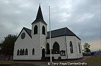 This Norwegian church on Waterfront Park 
[Cardiff - Wales]