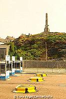 Ferry entry and the Holyhead obelisk
[Wales]