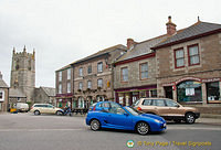 View of St Just town square