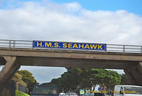 Approaching HMS Seahawk