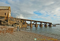 The old jetty at Lizard Point