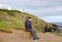 Enjoying the views of Lizard Point