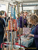 Costume jewelry stall